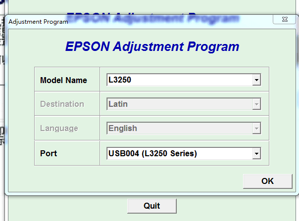 爱普生L805L1300L1800L1390L310打印机清零软件远程服务废墨垫